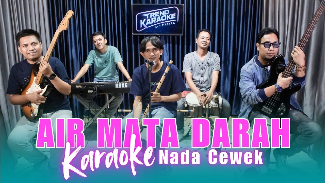 KARAOKE AIR MATA DARAH - NADA CEWEK