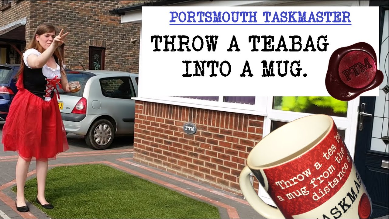 Taskmaster Throwing Taskmaster S1 Ep2 | Throw A Tea Bag In A Mug | PortsTM - YouTube