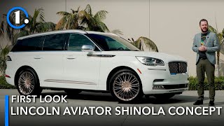 Lincoln Aviator Shinola Concept: First Look, Full Details