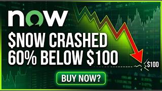 $NOW Crashed 60% Below $100 — Is This a Buy? (ServiceNow Analysis)