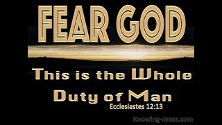 Day 171 - Ecclesiastes 7-12 JUST THE WORD