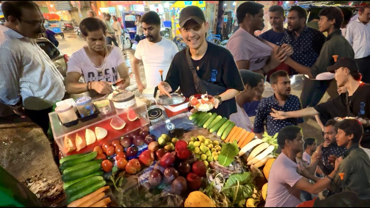 TIBA” BANGET MISAHIN BERANTEM PEMBELI MABUK SAMA PENJUAL, SALAD SAYUR+BUAH JALANAN,UNIK MURAH MERIAH