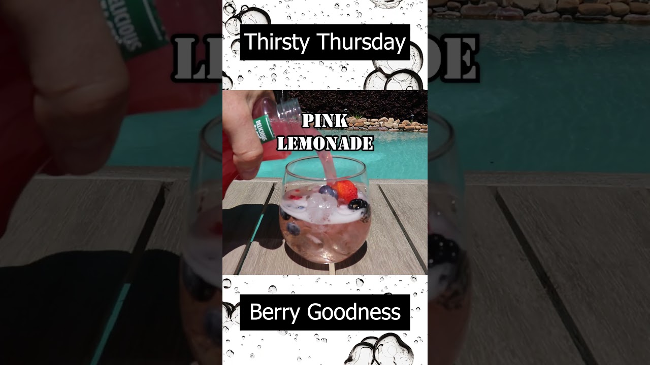 Thirsty Thursday. Berry Goodness
