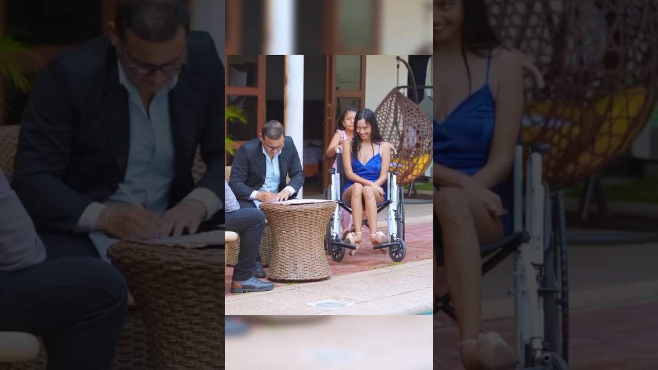 She Wasn't Really in a Wheelchair Shocking Reveal 😲 #shorts # short