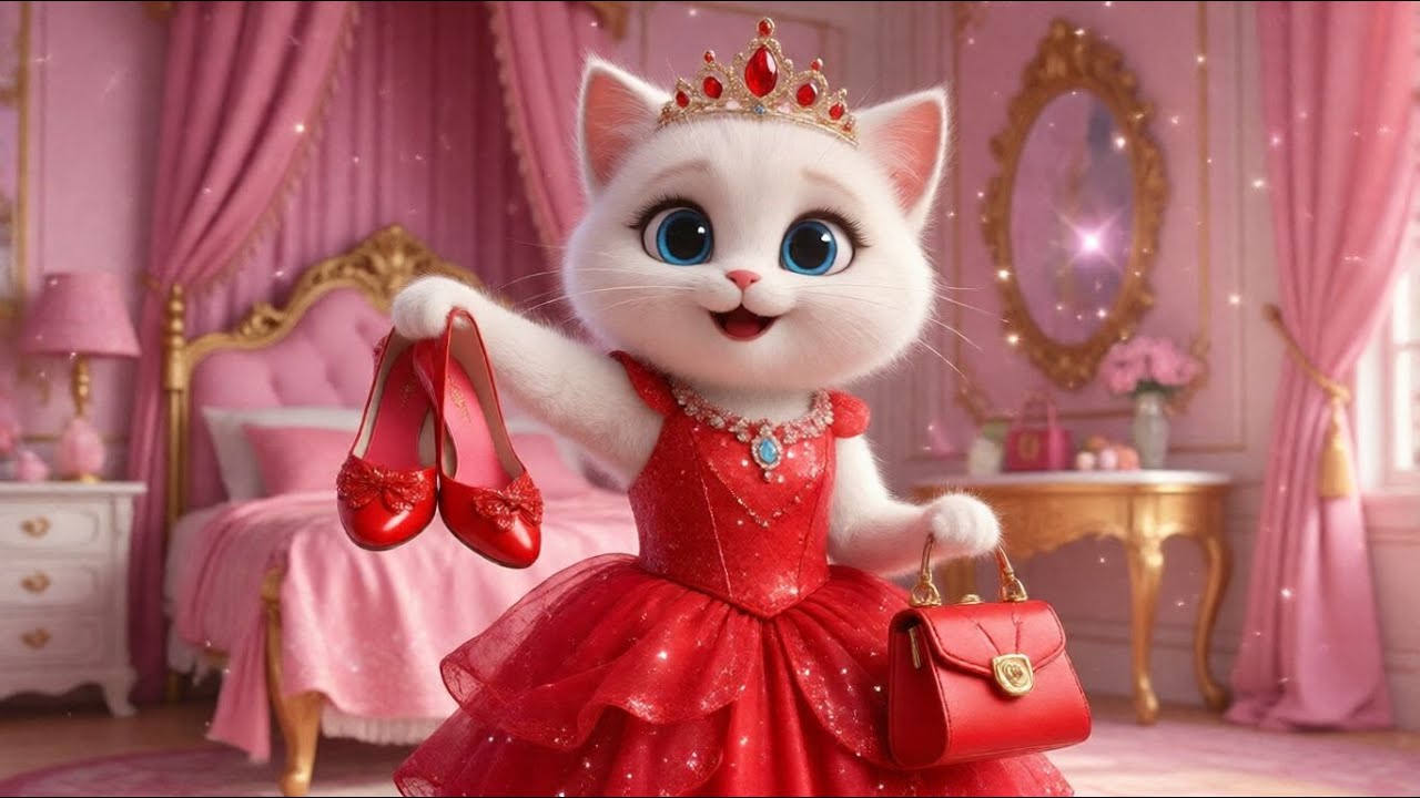 Cute Kitten Doing Makeup for the First Time | Meow Fashion Show 🐱💄 