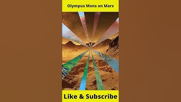 Highest Mountain of solar system | Amazing Facts about space | Olympus Mons Mars #shorts #facts