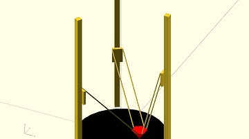 Kossel in Motion - OpenScad animation