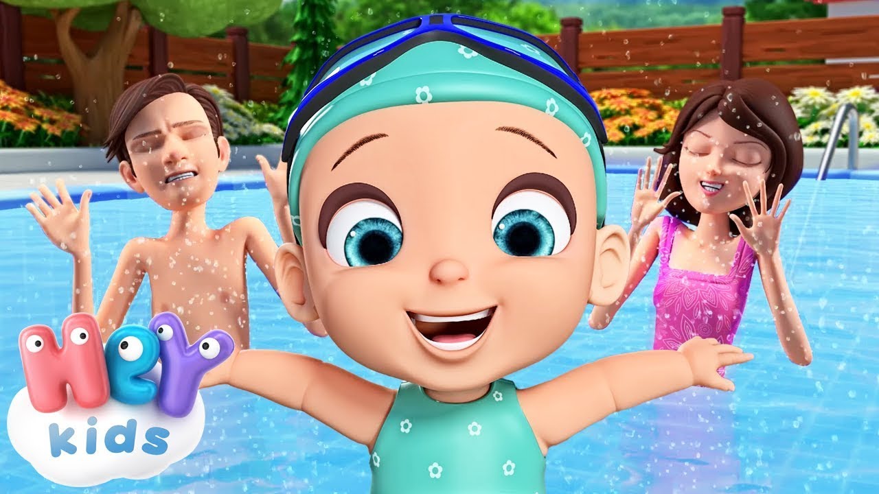 Küçük Balik 🏊 Bebek yüzme dersleri | Çoçuk Şarkıları - HeyKids