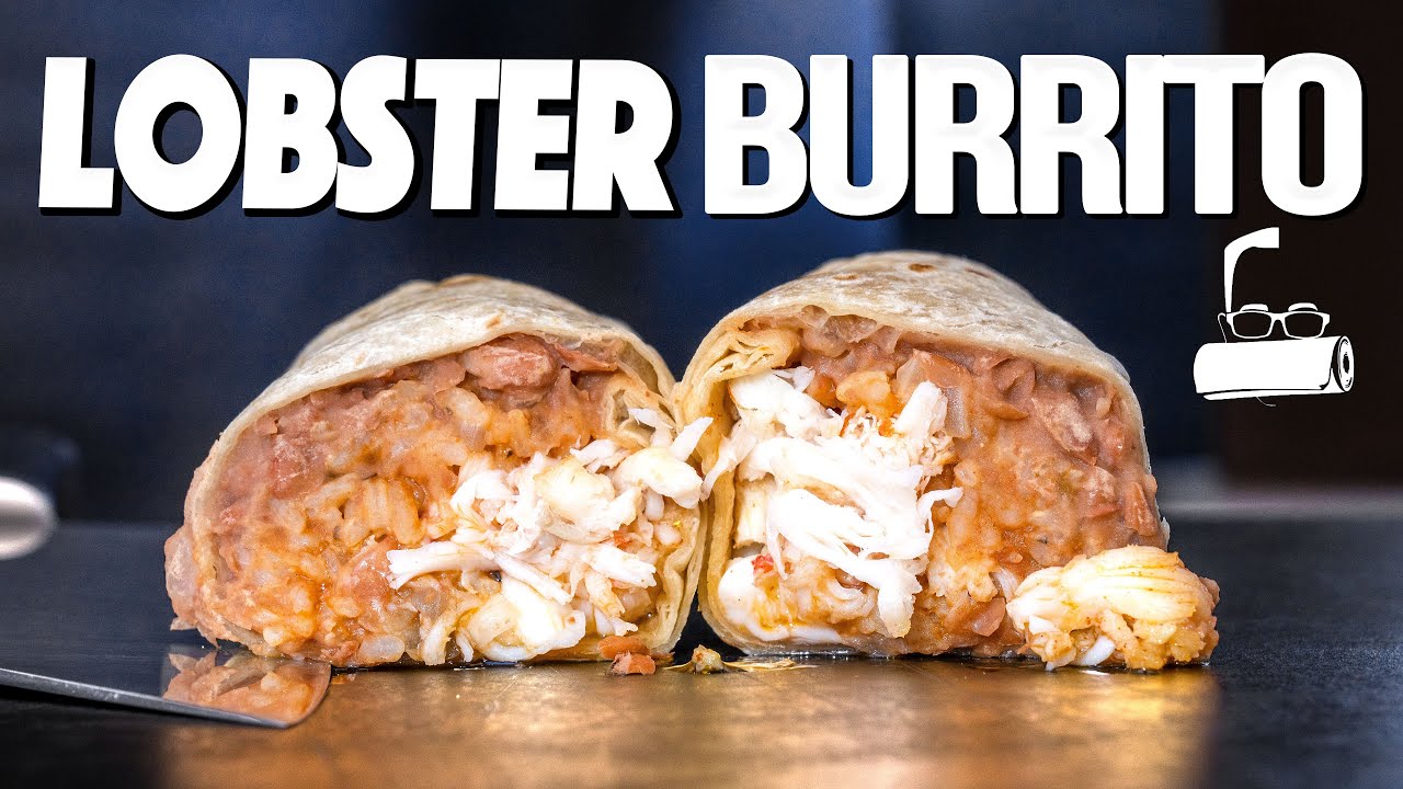 ⁣THE BEST LOBSTER, BEAN AND RICE BURRITO EVER! | SAM THE COOKING GUY