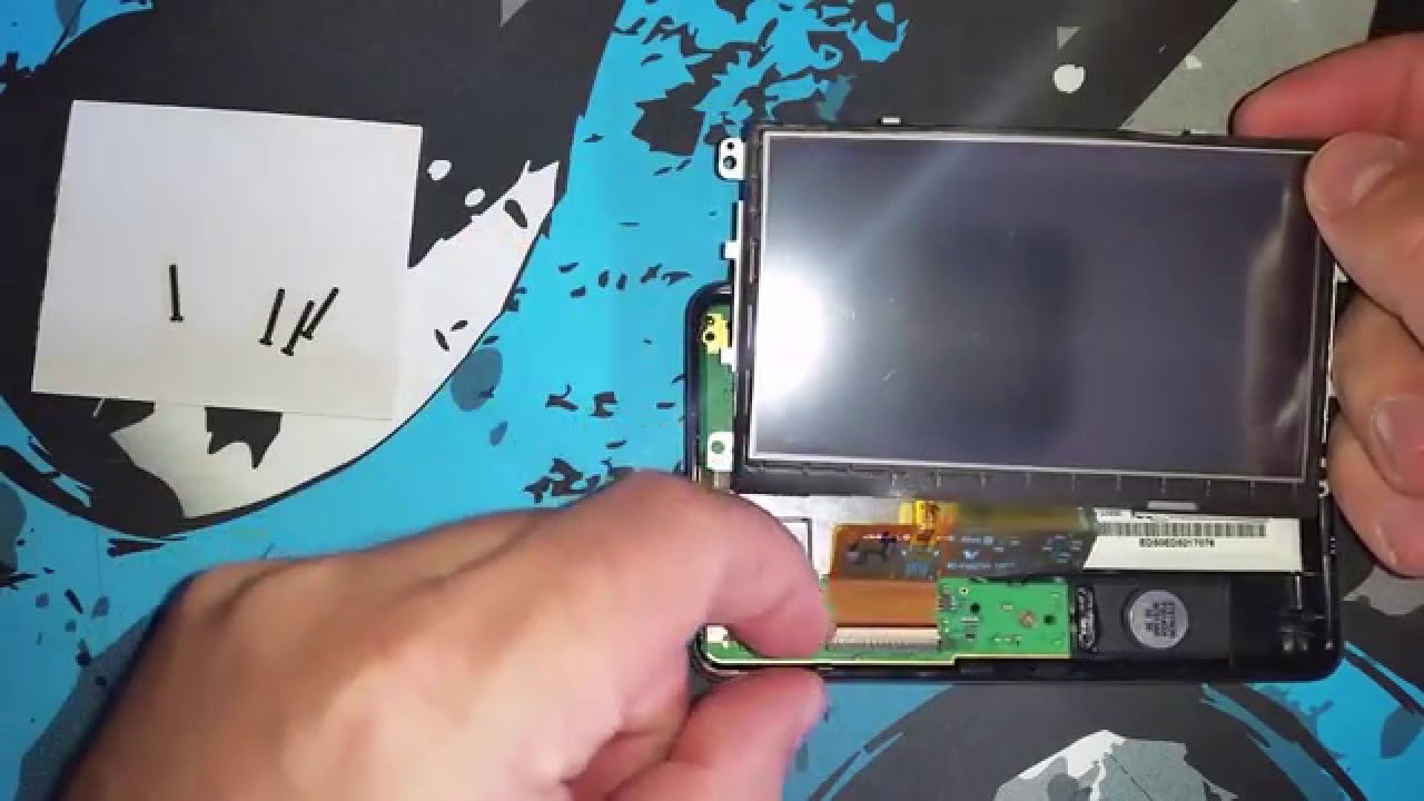 Cambiar batería Garmin nuvi 1390 YouTube