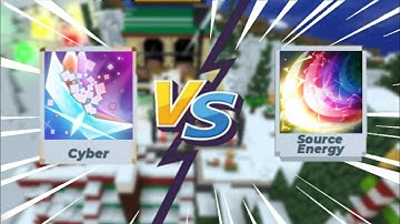 CYBER or SOURCE ENERGY Sword Effect!!! Which is better!?!!?