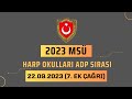 2023 Harp Okulları ADP Ek Çağrıları 7. Gün #2023msü #msüadp2023 #msüadp