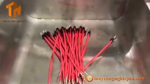 Cắt tuốt xoắn dập đầu COS tự động | Máy xử lý dây điện | Thanh Nga Group