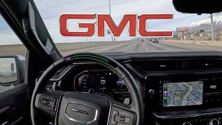 GMC Sierra Denali Ultimate • SuperCruise Hauling Machine - POV
