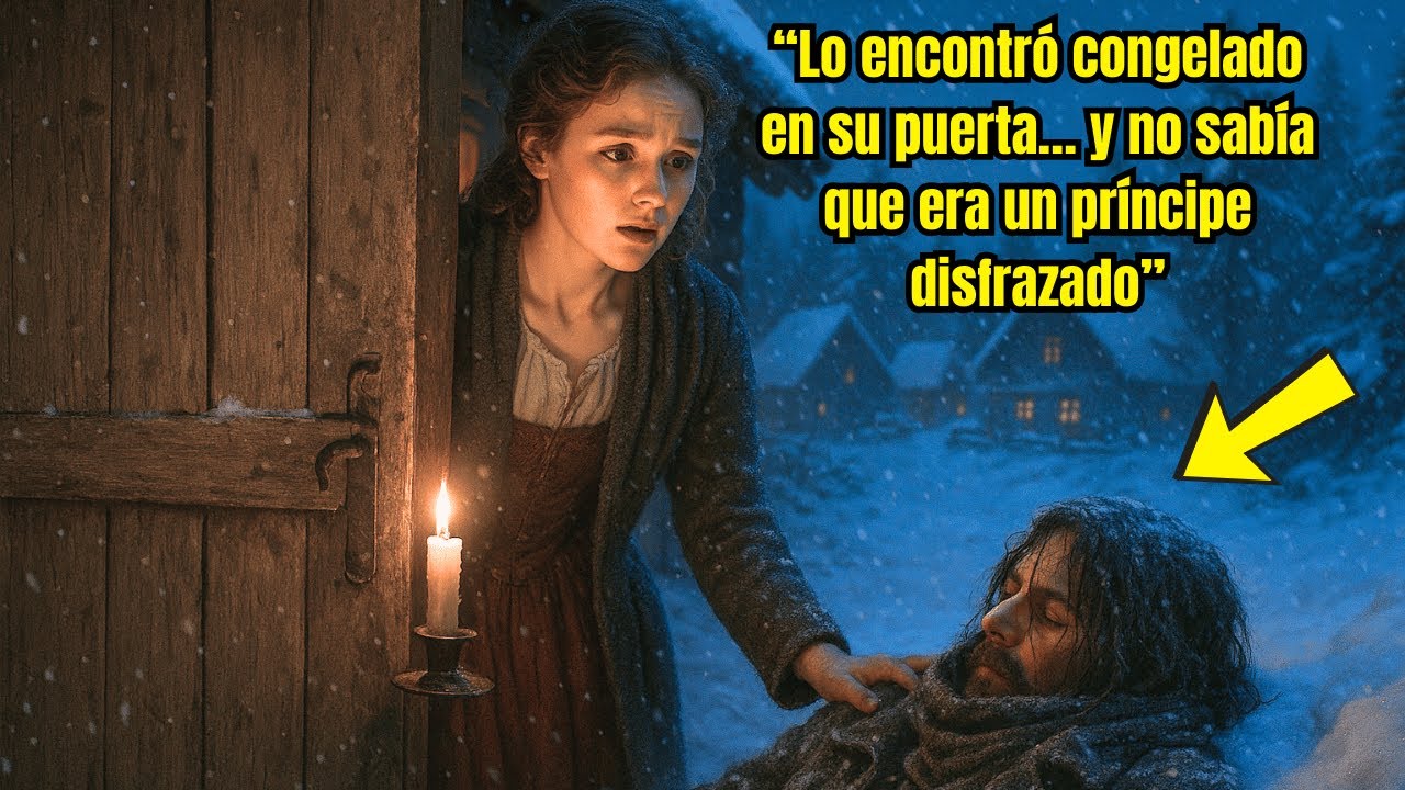 “Lo encontró congelado en su puerta… y no sabía que era un príncipe disfrazado”
