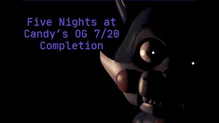 Five Nights at Candy's OG 7/20 Mode Completion