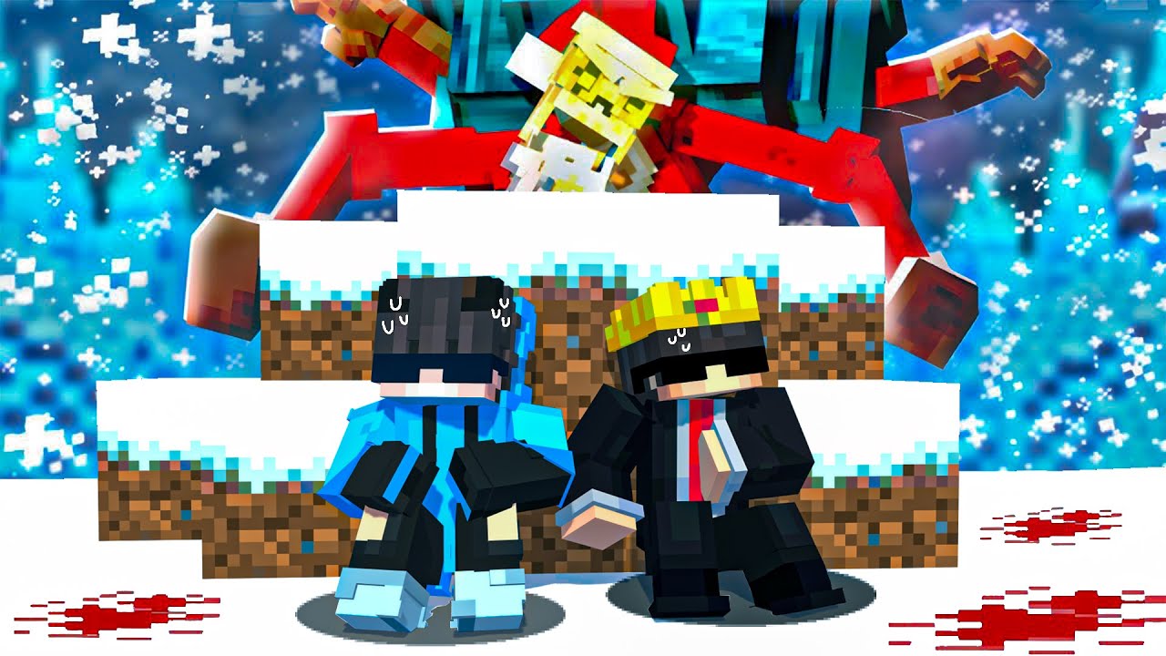 We Survived TERRIFYING SANTA In Minecraft@mryogicraft7