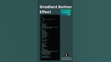CSS gradient button.