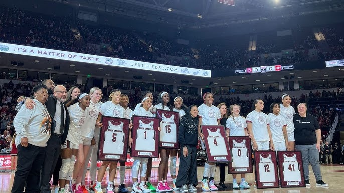 Dawn Staley signs $22.4 million, 7 year contract: raw video 