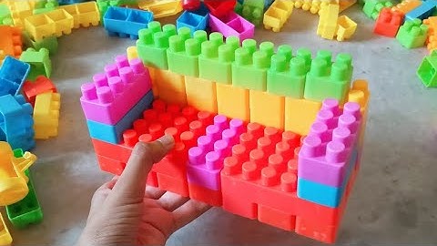 Satisfying DIY Sofa/ASMR Building Blocks/Lego blocks/block game #asmr#asmrsounds#buildingblocks