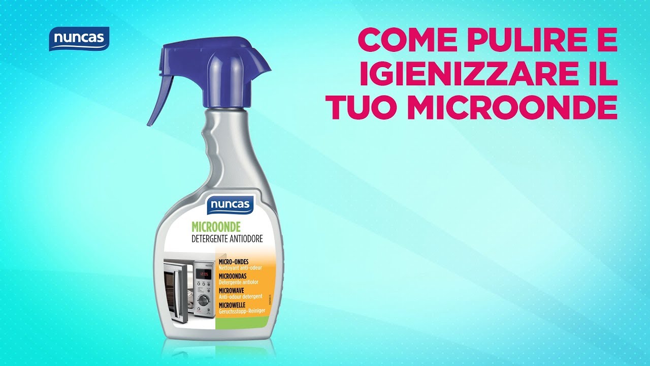Scopri come pulire il forno a microonde in profondità, eliminando i cattivi  odori - YouTube