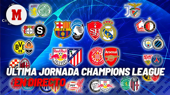 EN DIRECTO I Última jornada de la Champions League, en vivo
