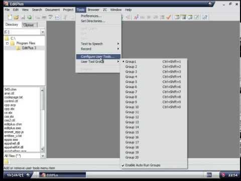 การเขียนโปรแกรมภาษา C++ - 01การติดตั้งโปรแกรมEditPlus และ TurboC