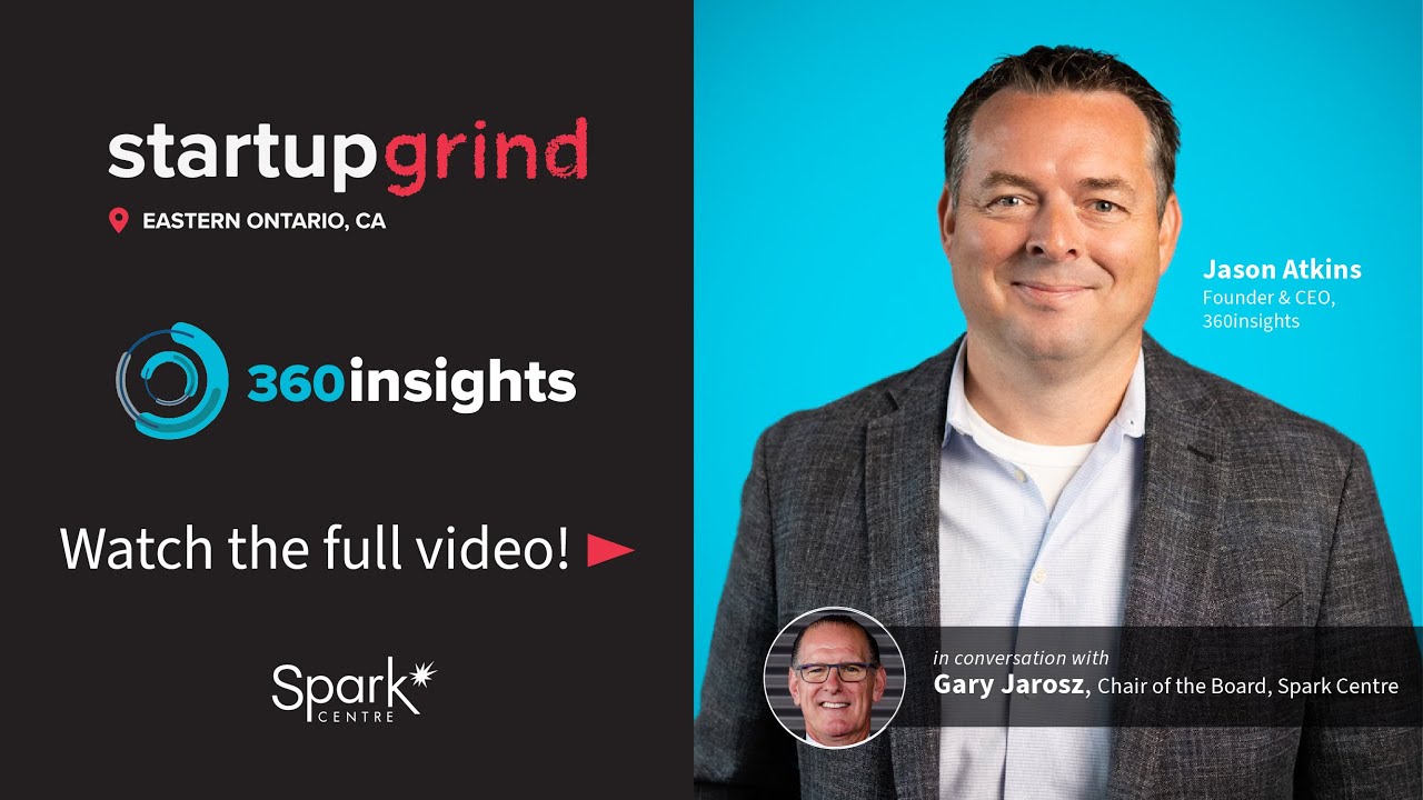 Startup Grind: Jason Atkins, Founder & CEO of 360insights - YouTube