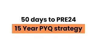 50 Days to Prelims: Live session | Master PYQs with @CSEWhy