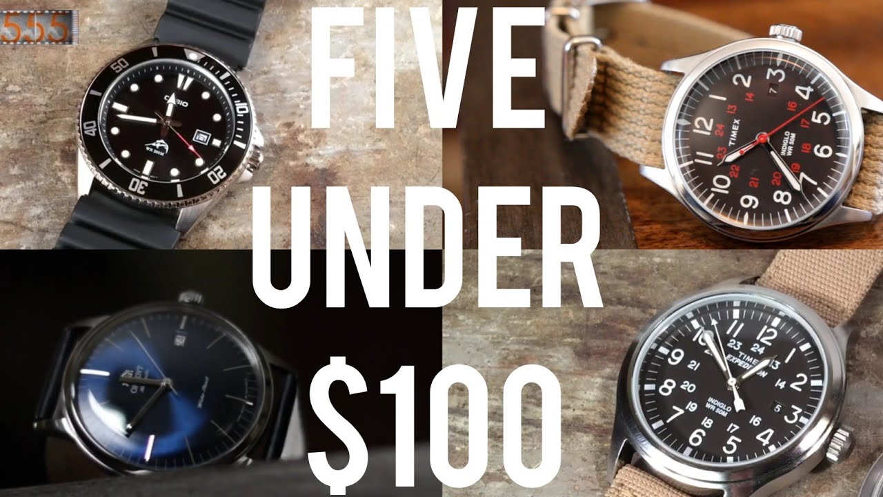 Top Five Under 100 Watches for Beginner Watch Enthusiasts Timex
