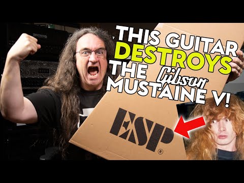 LTD DESTROYS the GIBSON Mustaine V:  Arrow 1000 | Fearless Gear Review!