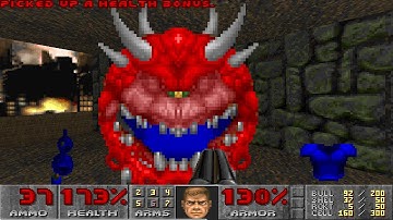 Doom 2 Hell on Earth Map20 UV Max in 2m42s by Tatsurd cacocaco