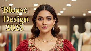 Top 50 Latest Blouse Designs 2025 New Trends For Sarees Lehenga