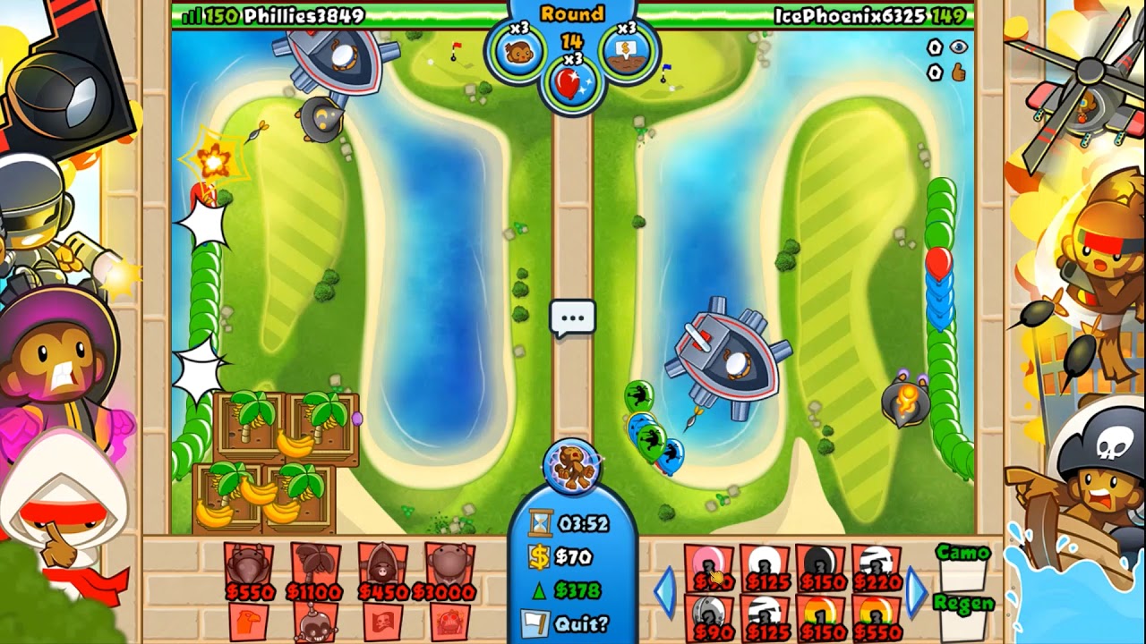 bloons td battles towers bloons td battles towers