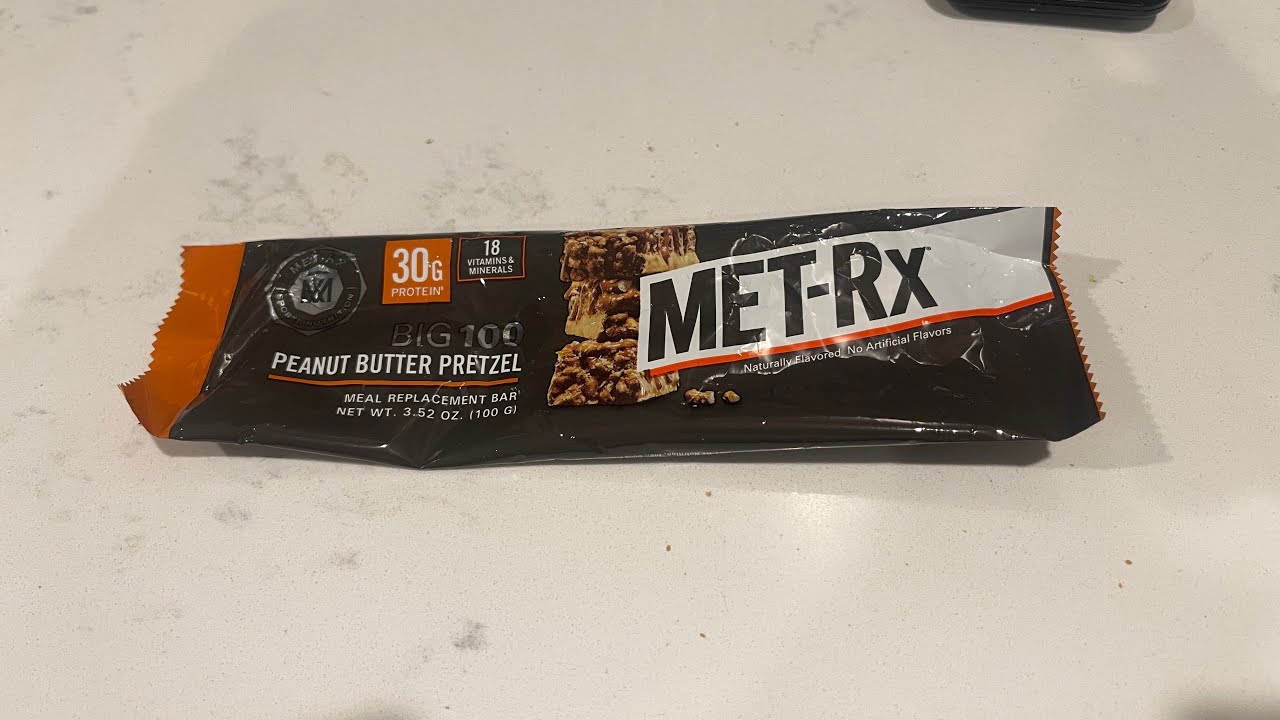 MET-RX PEANUT BUTTER PRETZEL!! 100% Recommending!!