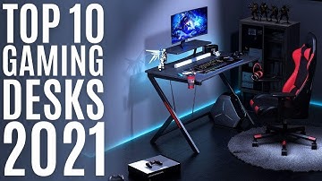 Top 10: Best Gaming Desks of 2021 / Office Computer Table / Mouse Pad, Gaming Setup & Workstation