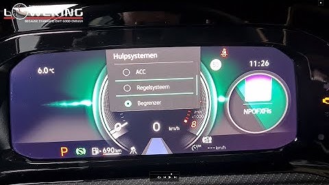 ACC, Cruise control and Speedlimiter option coded VW Golf 8 MQB-evo