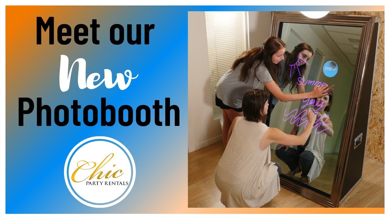 Get to know our Magic Mirror Photo Booth