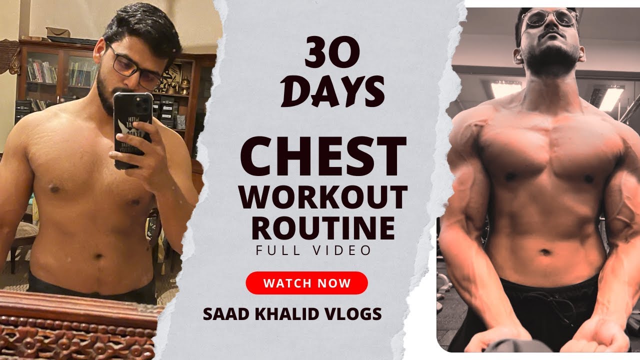 CHEST WORKOUT FOR BEGINNERS - YouTube
