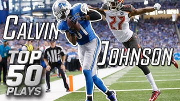 Calvin Johnson Top 50 Most Unbelievable Plays of All-Time | NFL Highlights