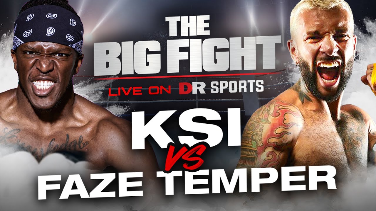 KSI vs Faze Temper The Big Fight LIVE Ft Laurie, Shane, Kane and Nic