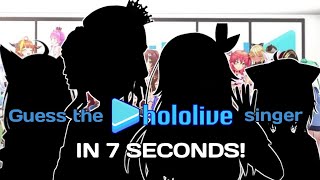 Guess the Hololive Singer (In 7 Seconds!)
