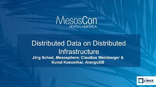 Distributed Data on Distributed Infrastructure