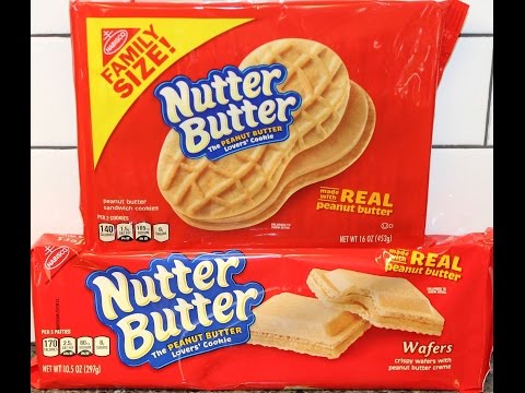 Nabisco Nutter Butter Peanut Butter Cookies & Wafers Review