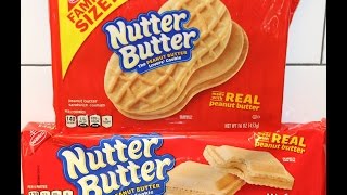 Nabisco Nutter Butter Peanut Butter Cookies \& Wafers Review