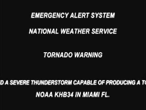 Tornado warning for northeastern Palm Beach County