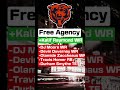 NFL Free Agency Chicago Bears 2026
