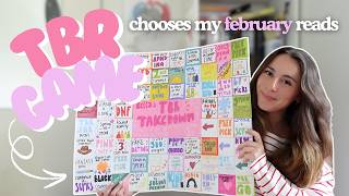 TBR BOARD GAME chooses my February TBR 💌🎲
