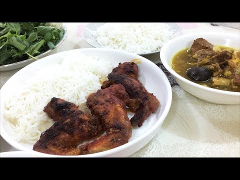 اجنحة الدجاج مع التمن