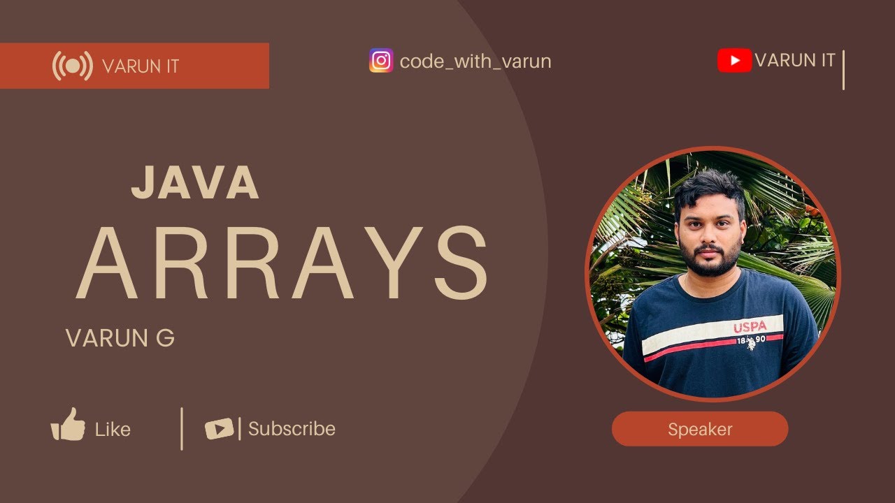 Need of an Array in Java - YouTube